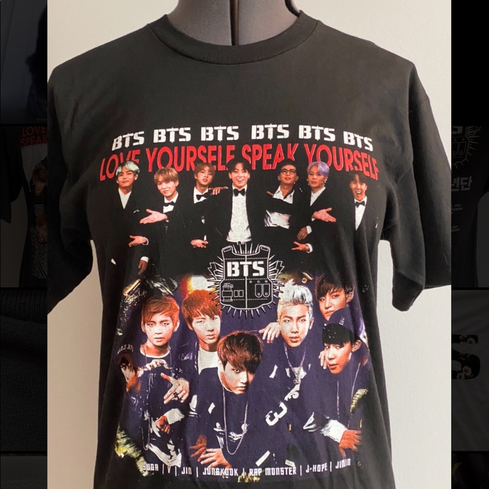 BTS Love Yourself Speak Yourself Tour Shirt